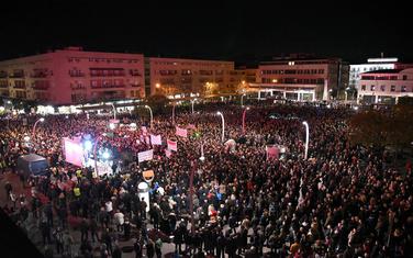 Sa protesta u Podgorici