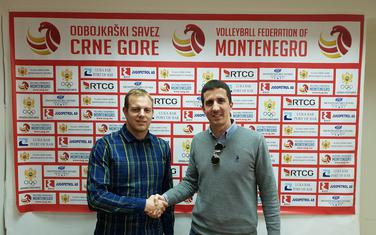 Komesar takmičeenja Miloš Jovanović i Nemanja Zenović, direktor OK Budva