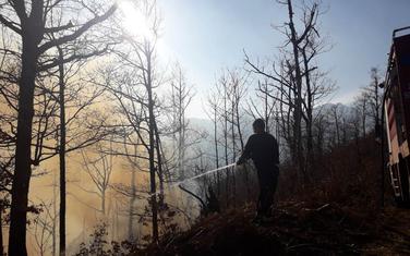 Kolašinski vatrogasci na terenu