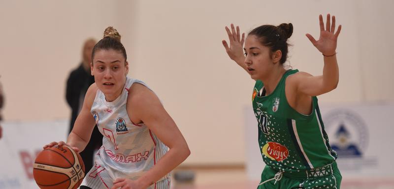 Tragičarka: Nikolina Babić na utakmici sa Beroeom u Podgorici