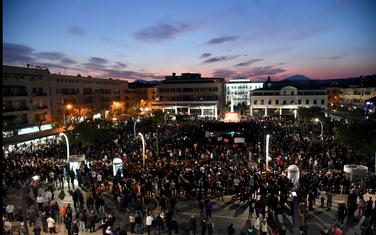 Sa protesta u Podgorici