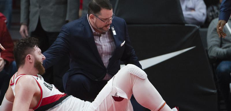 Nurkić na meču sa Bruklinom