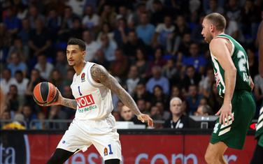 Edvin Džekson na prvoj utakmici sa Panatinaikosom