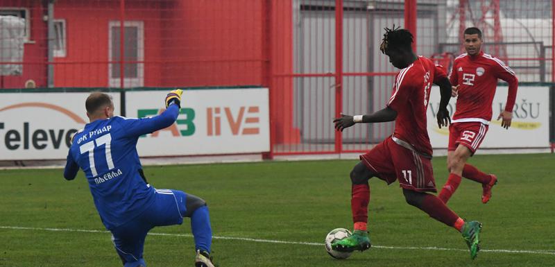 Gol za Evropu: Mamadu Mendi (OFK Titograd)