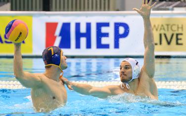 Mlađan Janović na meču sa Mađarskom