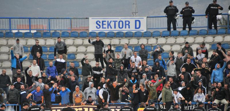 Navijači Budućnosti u srijedu u Nikšiću