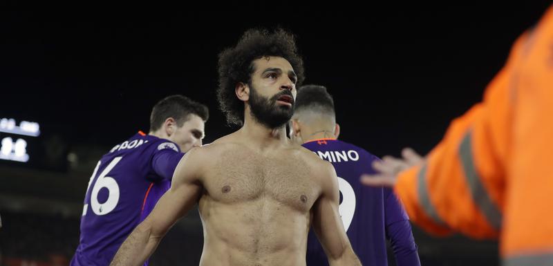 Mohamed Salah slavi gol protiv Sautemptona