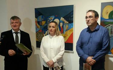 Sa otvaranja izložbe Anele Nurković Kulenović
