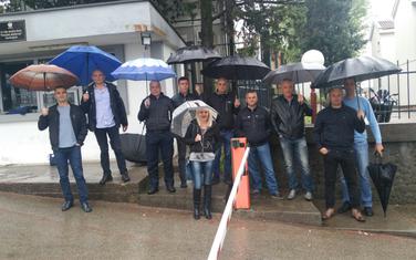 Sa protesta nastavnika Policijske akademije