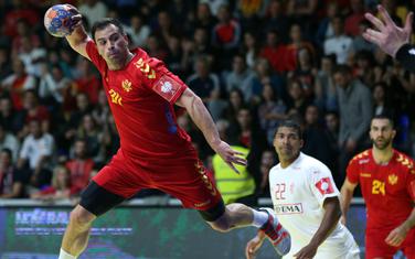 Stevan Vujović na prvoj utakmici sa Danskom