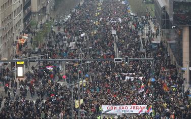 Subotnji protest u Beogradu