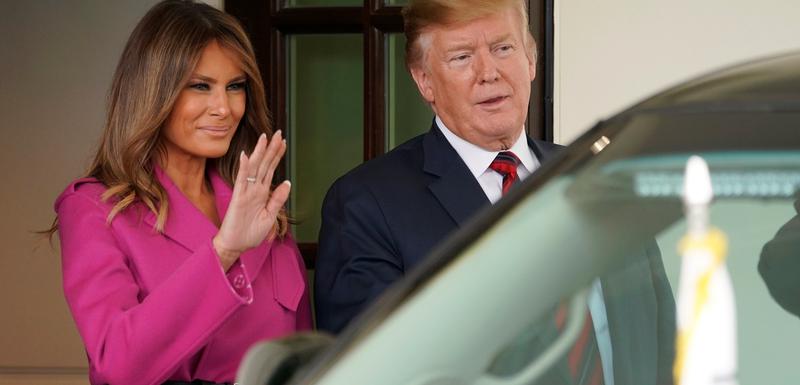 Melanija i Donald Tramp
