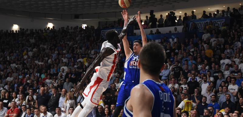 Sa meča Budućnost Voli - Crvena zvezda