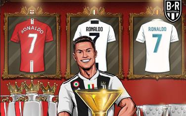 Kristijano Ronaldo: Karikatura