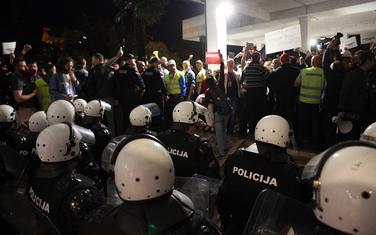 Večeras ispred zgrade RTCG