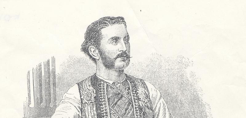 Nicolas prince du Montenegro. Objavljeno 1869. godine u L’Univers illustre