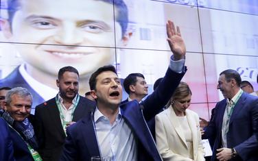 Telenski nakon pobjede na izborima