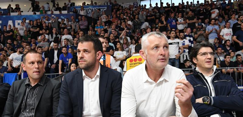 Žarko Paspalj na četvrtoj utakmici finala u „Morači“