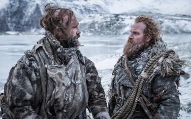 Rori Meken i Kristofer Hivju u seriji “Igra prijestola”