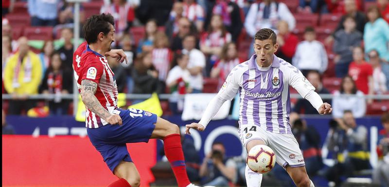 Stefan Savić na meču sa Valjadolidom