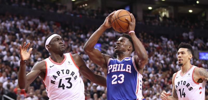 Paskal Siakam i Džimi Batler
