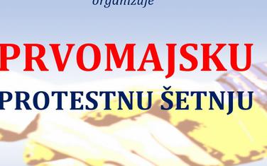 Poster kojim se poziva na protest