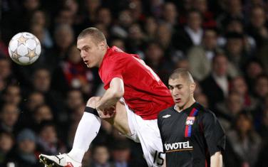 Nemanja Vidić i Karim Benzema