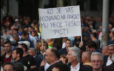 Sa protesta održanog 20. aprila