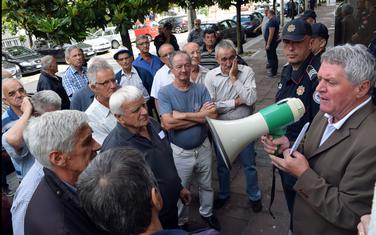 Dakićevci na jednom od ranijih protesta