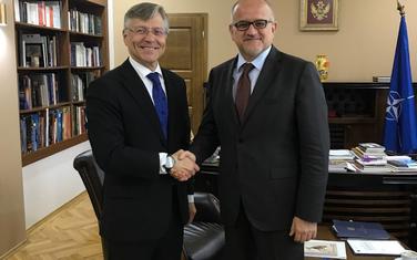Ministar vanjskih poslova Srđan Darmanović i Ambasador Finske Perta Ikonen