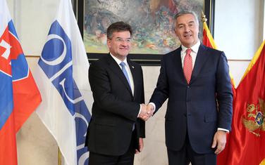 Miroslav Lajčak i Milo Đukanović