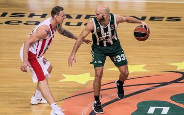 Sa meča Panatinaikos - Olimpijakos
