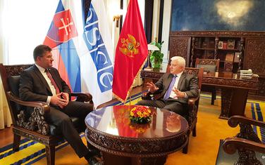 Miroslav Lajčak i Duško Marković