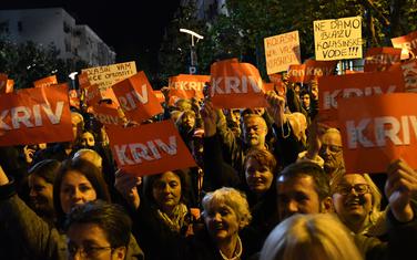 Sa protesta pokreta "Odupri se" održanog 7. maja