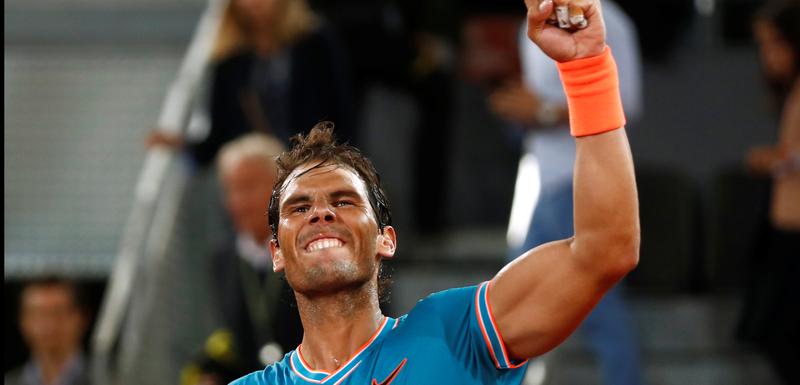 Nadal slavi pobjedu nad Vavrinkom