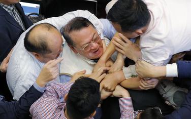 Detalj iz parlamenta Hong Konga