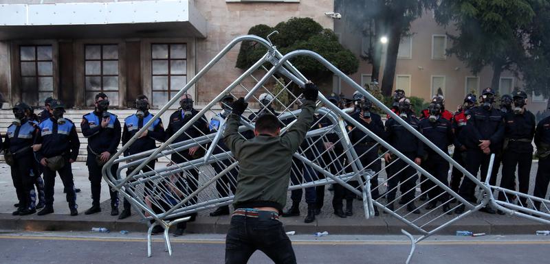 Sa protesta u Tirani