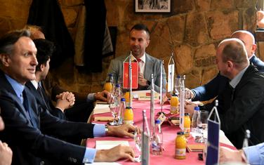 Sa ranijeg sastanka lidera opozicije