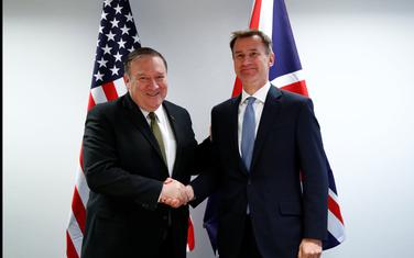 Majk Pompeo i Džeremi Hant