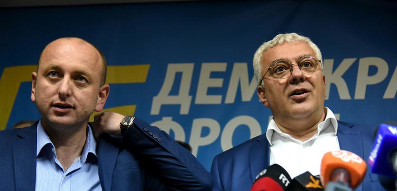 Milan Knežević i Andrija Mandić