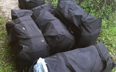 Pronađene torbe pune marihuane