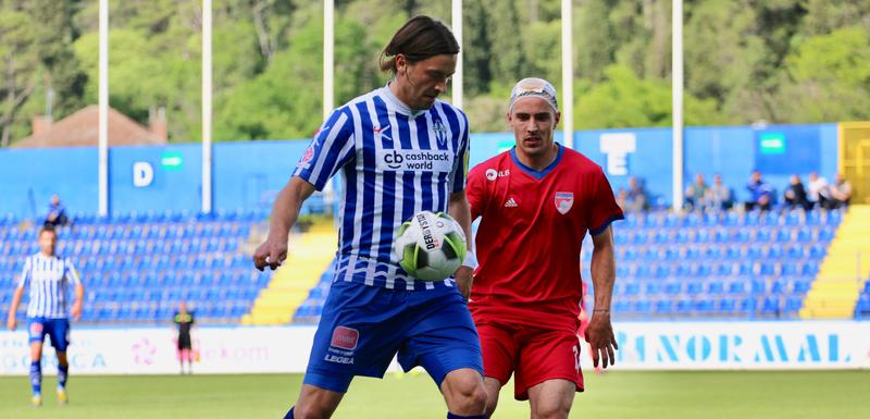 Draško Božović (Budućnost) i Vladan Kordić (Grbalj)