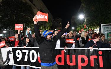 Sa prethodnog protesta u Podgorici