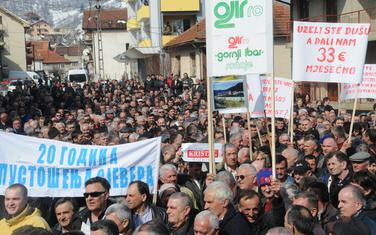 Sve veći jaz bogatih i siromašnih: Sa radničkih protesta u Bijelom Polju