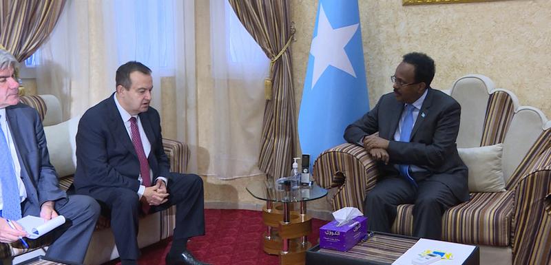 Sa sastanka Dačića i predsjednika Somalije Mohameda Abdulahija Mohameda Farmađa