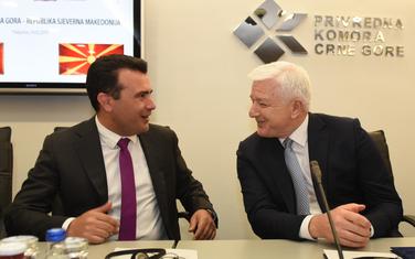 Zaev i Marković u Privrednoj komori