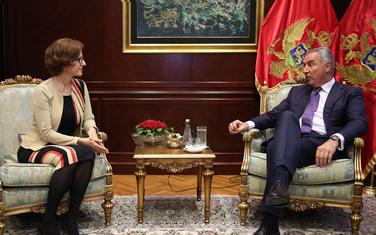 Gašparikova i Đukanović