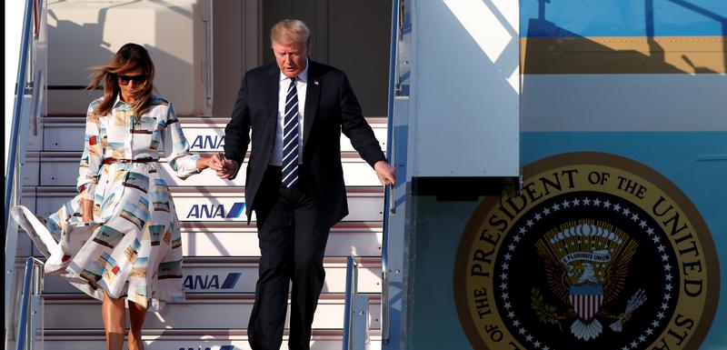 Melanija i Donald Tramp
