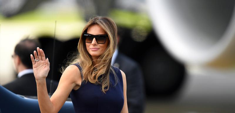 Melanija Tramp očekivano na čelu liste