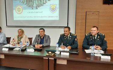 Sa "Građanskog sata" Ministarstva odbrane u Tivtu